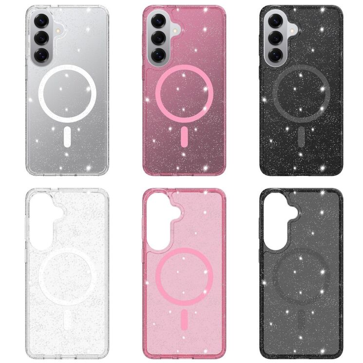 Защитный чехол Reframe Sparkle MagSafe для Samsung Galaxy S26 Plus - Transparent: фото 8 из 8