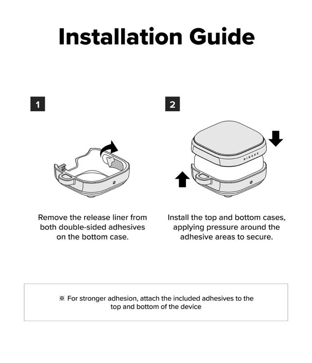 Защитный чехол Ringke Onyx Magnetic для Samsung Galaxy Buds 4 / Buds 4 Pro (8800328816800) - Black: фото 12 из 13