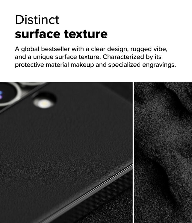 Захисний чохол Ringke Onyx Magnetic (FP) для Samsung Galaxy S25 (S931) 8800274968356 - Black: фото 7 з 17
