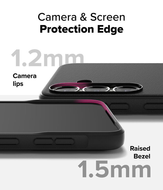 Захисний чохол Ringke Onyx Magnetic (FP) для Samsung Galaxy S25 (S931) 8800274968356 - Black: фото 10 з 17
