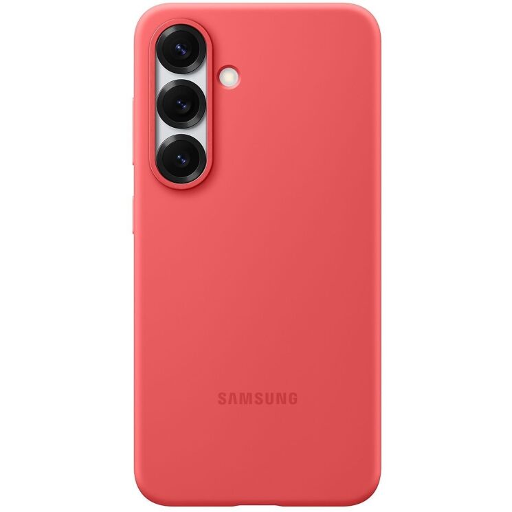 Защитный чехол Silicone Case для Samsung Galaxy S25 (S931) EF-PS931CREGWW - Red: фото 1 из 3