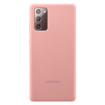 Захисний чохол Silicone Cover для Samsung Galaxy Note 20 (N980) EF-PN980TAEGRU - Copper Brown: фото 1 з 5