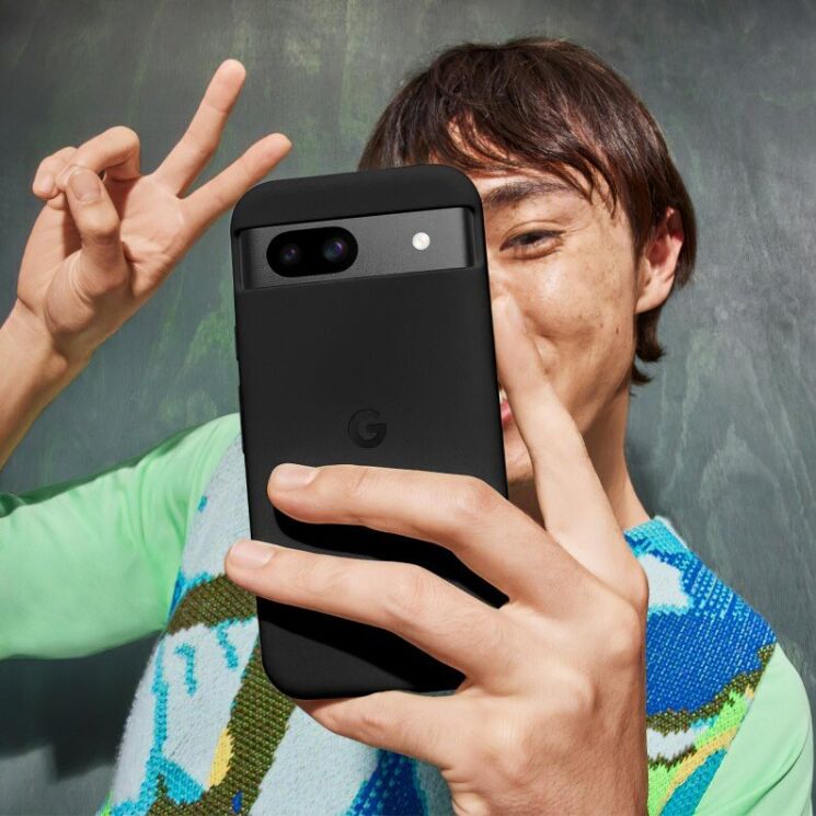 Защитный чехол Soft Shell для Google Pixel 8A (GA05487) - Obsidian: фото 5 из 5