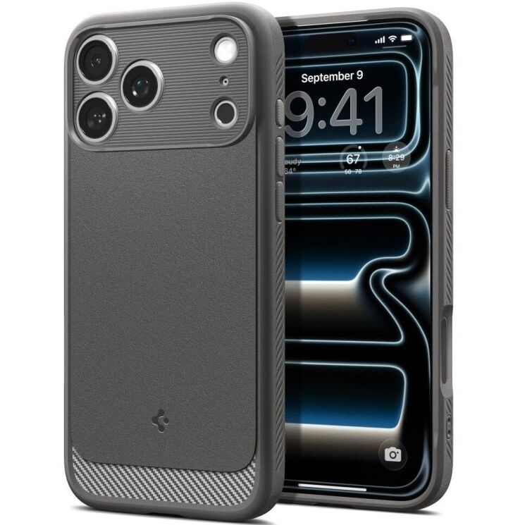Захисний чохол Spigen Rugged Armor (MagFit) для iPhone 18 Pro (ACS12148) - Grey (440104H) Захисний чохол Spigen Rugged Armor (MagFit) для iPhone 18 Pro (ACS12148) - Grey: фото 2 з 10