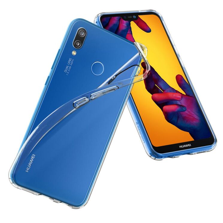 Защитный чехол Spigen SGP Liquid Crystal для Huawei P20 Lite - Crystal Clear: фото 4 из 6
