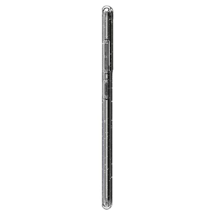 Защитный чехол Spigen (SGP) Liquid Crystal Glitter для Samsung Galaxy S21 FE (G990) - Crystal Quartz: фото 6 из 13