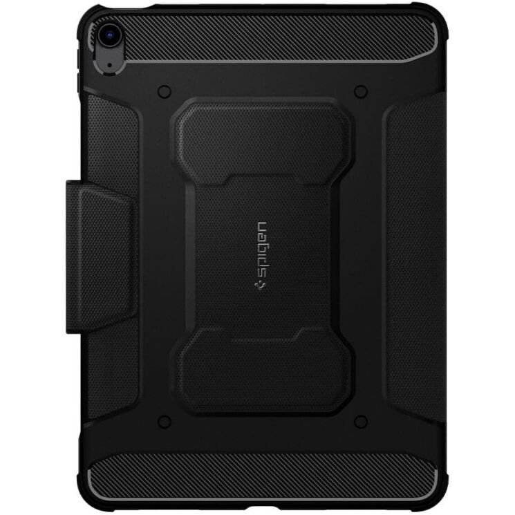 Защитный чехол Spigen (SGP) Rugged Armor Pro для Apple iPad Air 11 M3/M2 (2025/2024) / Air 4 / 5 10.9 (2020/2022) ACS02054 - Black: фото 3 из 19
