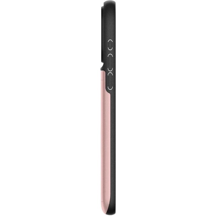 Защитный чехол Spigen (SGP) Slim Armor CS для Apple iPhone 15 Pro - Rose Gold: фото 11 из 18