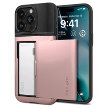 Защитный чехол Spigen (SGP) Slim Armor CS для Apple iPhone 15 Pro - Rose Gold: фото 1 из 18