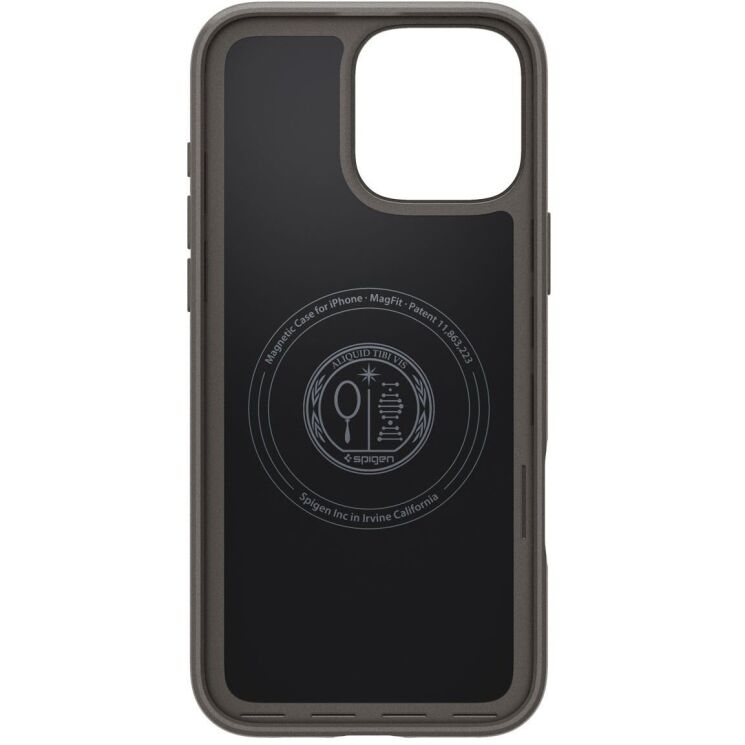 Захисний чохол Spigen (SGP) Thin Fit (MagFit) для Apple iPhone 16 Pro Max - Gunmetal: фото 5 з 15