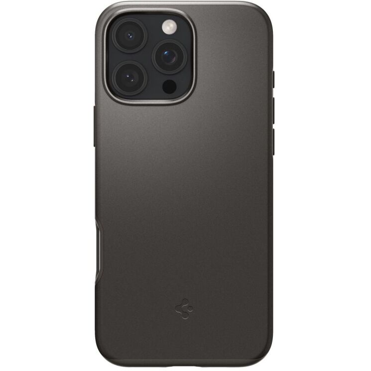 Захисний чохол Spigen (SGP) Thin Fit (MagFit) для Apple iPhone 16 Pro Max - Gunmetal: фото 2 з 15