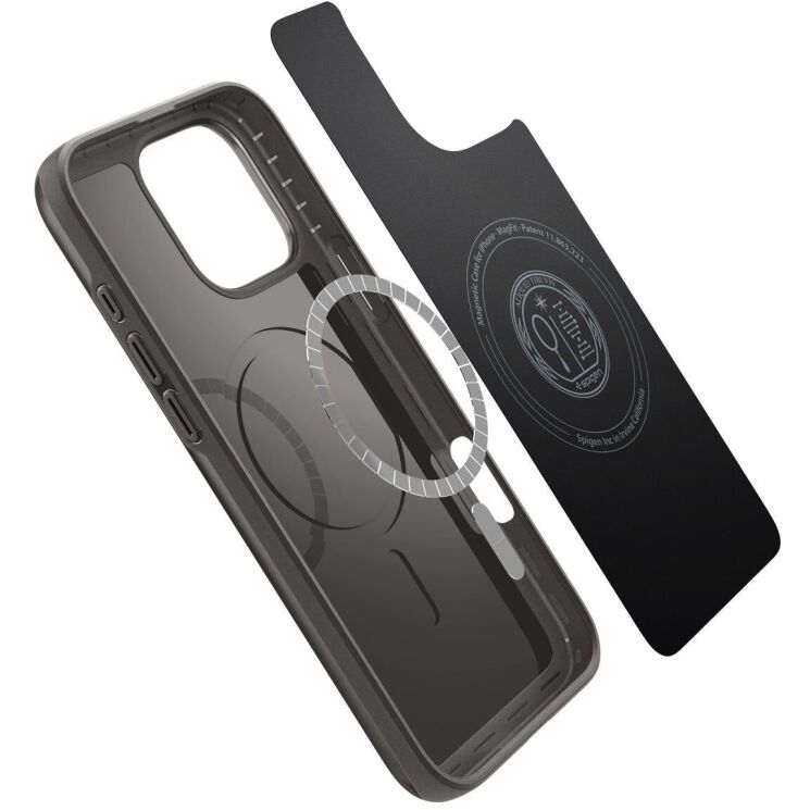 Захисний чохол Spigen (SGP) Thin Fit (MagFit) для Apple iPhone 16 Pro Max - Gunmetal: фото 6 з 15