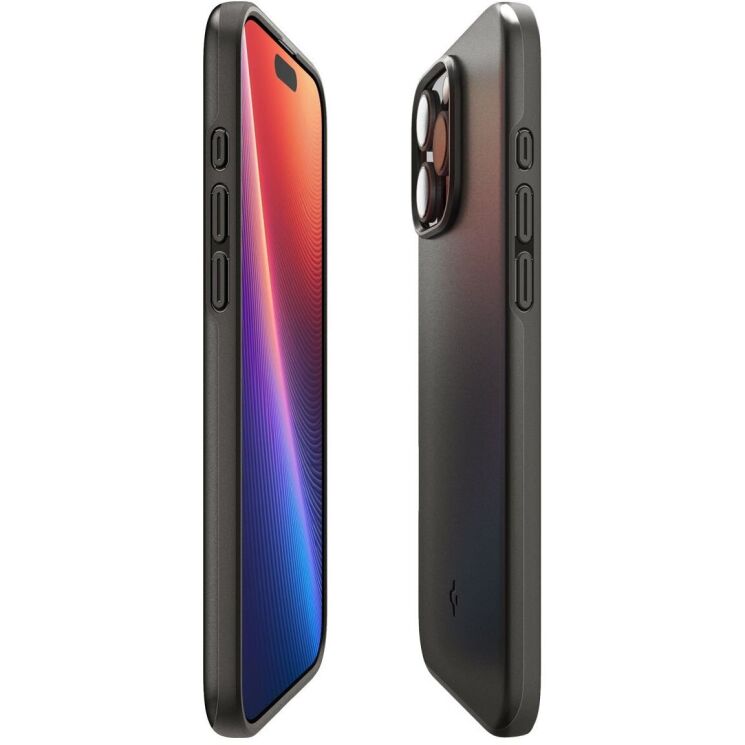 Захисний чохол Spigen (SGP) Thin Fit (MagFit) для Apple iPhone 16 Pro Max - Gunmetal: фото 3 з 15