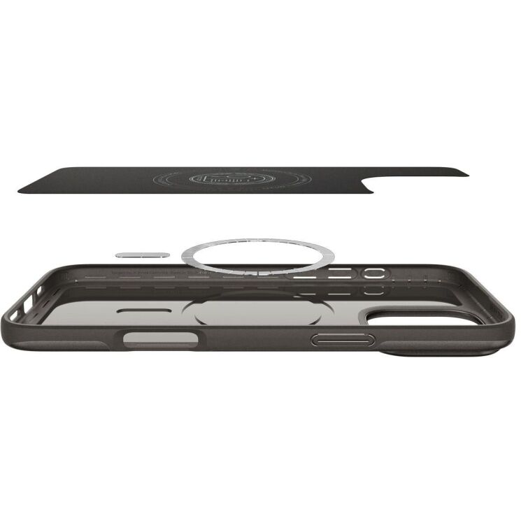 Захисний чохол Spigen (SGP) Thin Fit (MagFit) для Apple iPhone 16 Pro Max - Gunmetal: фото 8 з 15