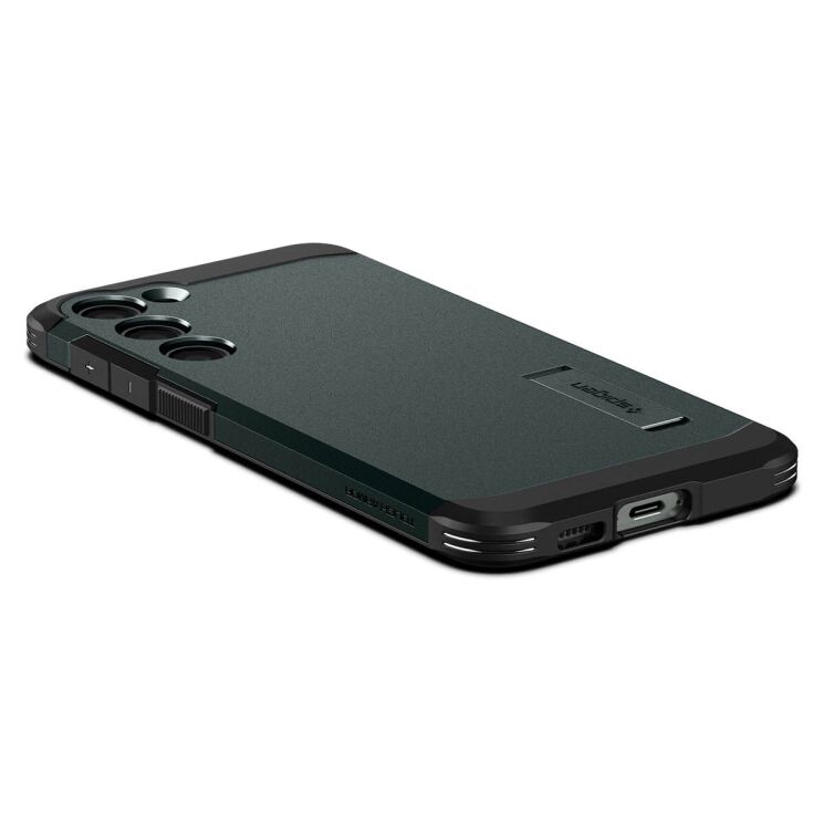 Захисний чохол Spigen (SGP) Tough Armor для Samsung Galaxy S23 (S911) - Abyss Green: фото 10 з 20