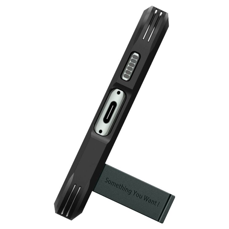 Захисний чохол Spigen (SGP) Tough Armor для Samsung Galaxy S23 (S911) - Abyss Green: фото 5 з 20