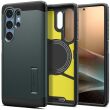 Защитный чехол Spigen (SGP) Tough Armor (MagFit) для Samsung Galaxy S25 Ultra (S938) ACS08966 - Abyss Green (374515G)