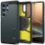 Защитный чехол Spigen (SGP) Tough Armor (MagFit) для Samsung Galaxy S25 Ultra (S938) ACS08966 - Abyss Green: фото 1 из 17