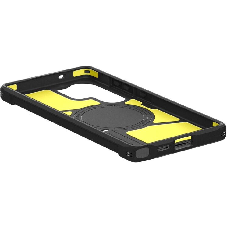 Защитный чехол Spigen (SGP) Tough Armor (MagFit) для Samsung Galaxy S25 Ultra (S938) ACS08966 - Abyss Green: фото 8 из 17