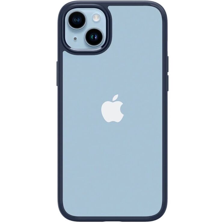 Защитный чехол Spigen (SGP) Ultra Hybrid для Apple iPhone 14 Plus (ACS04899) - Navy Blue: фото 3 из 13