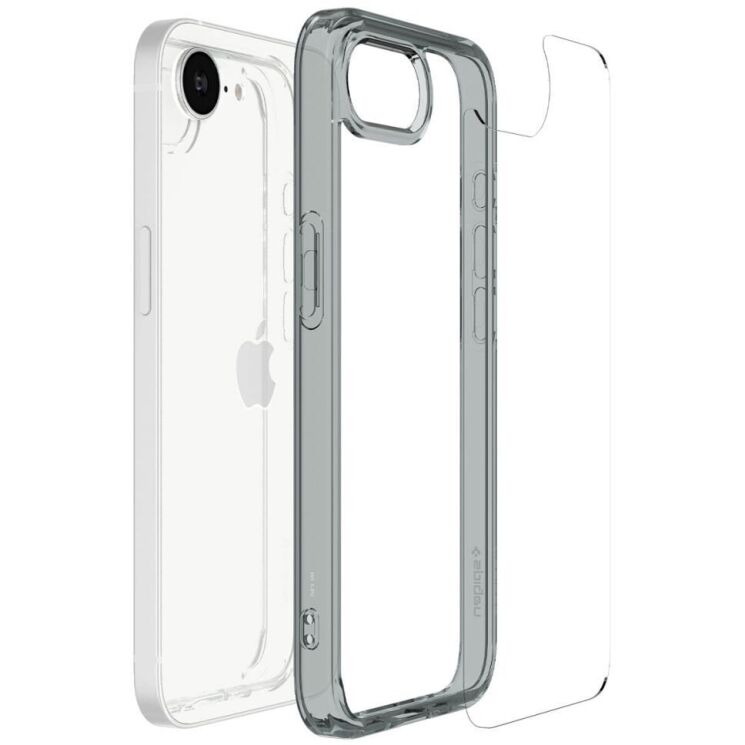 Защитный чехол Spigen (SGP) Ultra Hybrid для Apple iPhone 16e (ACS09531) - Space Crystal: фото 4 из 15