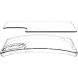 Захисний чохол Spigen (SGP) Ultra Hybrid (MagFit) для Samsung Galaxy S25 Edge (S937) ACS09418 - Clear / White (377589W). Фото 5 з 13