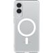 Захисний чохол Spigen (SGP) Ultra Hybrid (MagFit) для Samsung Galaxy S25 Edge (S937) ACS09418 - Clear / White (377589W). Фото 2 з 13
