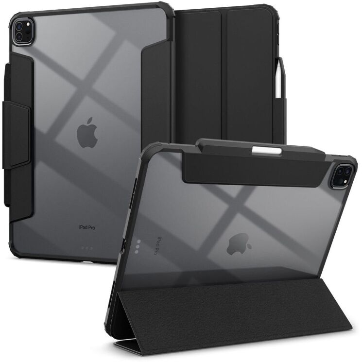 Защитный чехол Spigen (SGP) Ultra Hybrid Pro для Apple iPad Pro 13 (2024) - Black: фото 1 из 21