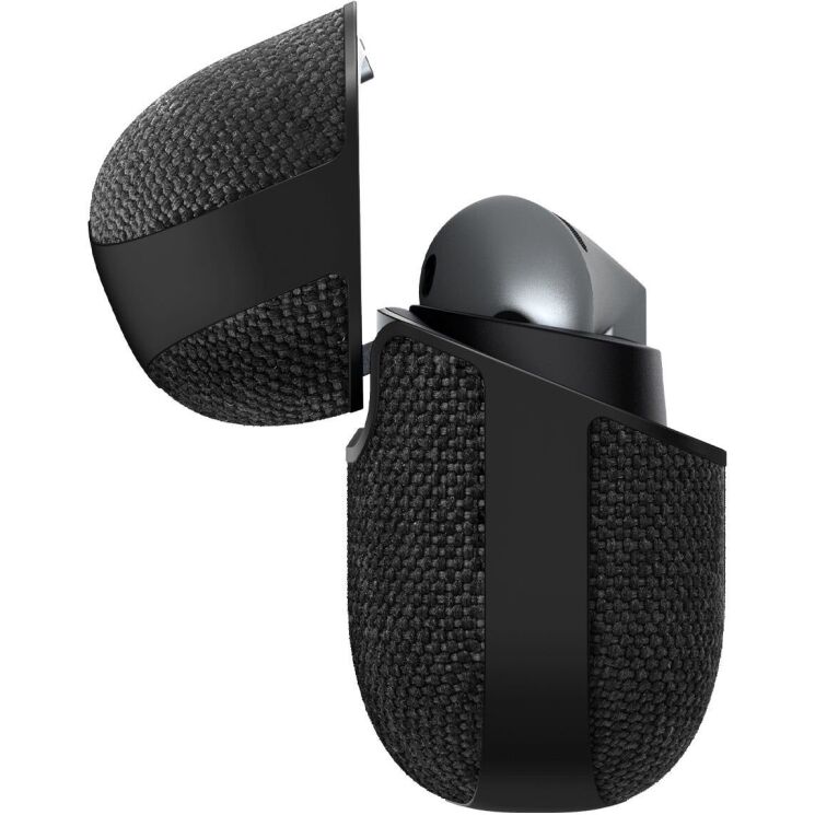 Захисний чохол Spigen (SGP) Urban Fit (FH) для Samsung Galaxy Buds 3 / Buds 3 Pro (ACS08333) - Black: фото 4 з 15