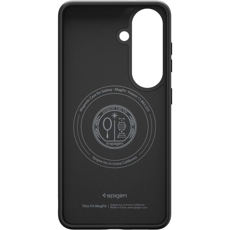 Защитный чехол Spigen Thin Fit (MagFit) для Samsung Galaxy S26 (S942) ACS11396 - Black: фото 4 из 14