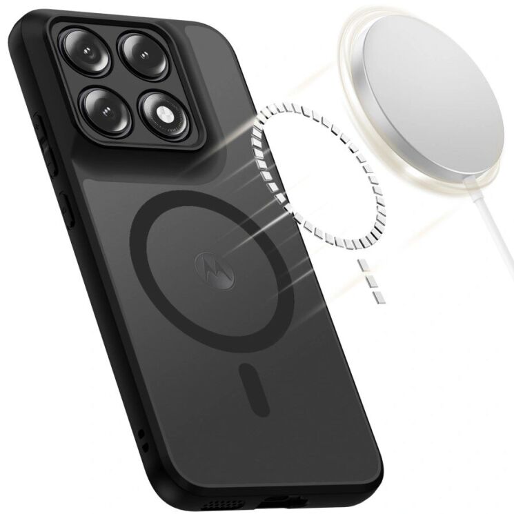 Защитный чехол Tech-Protect Magmat MagSafe для Motorola Edge 70 Pro - Matte Black (412024MB) Защитный чехол Tech-Protect Magmat MagSafe для Motorola Edge 70 Pro - Matte Black: фото 3 из 8