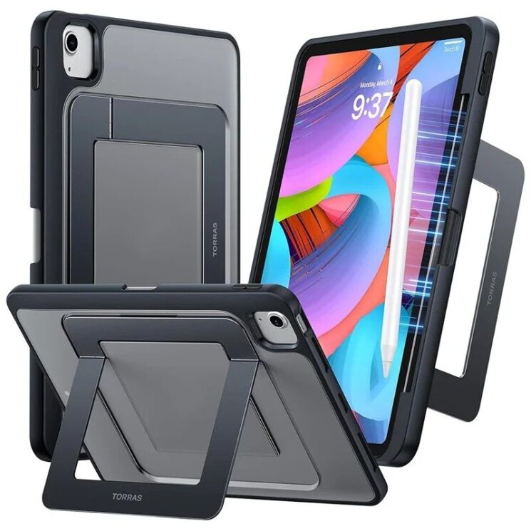 Защитный чехол TORRAS Duo Series для Apple iPad 10.9 (2022) - Black: фото 1 из 7
