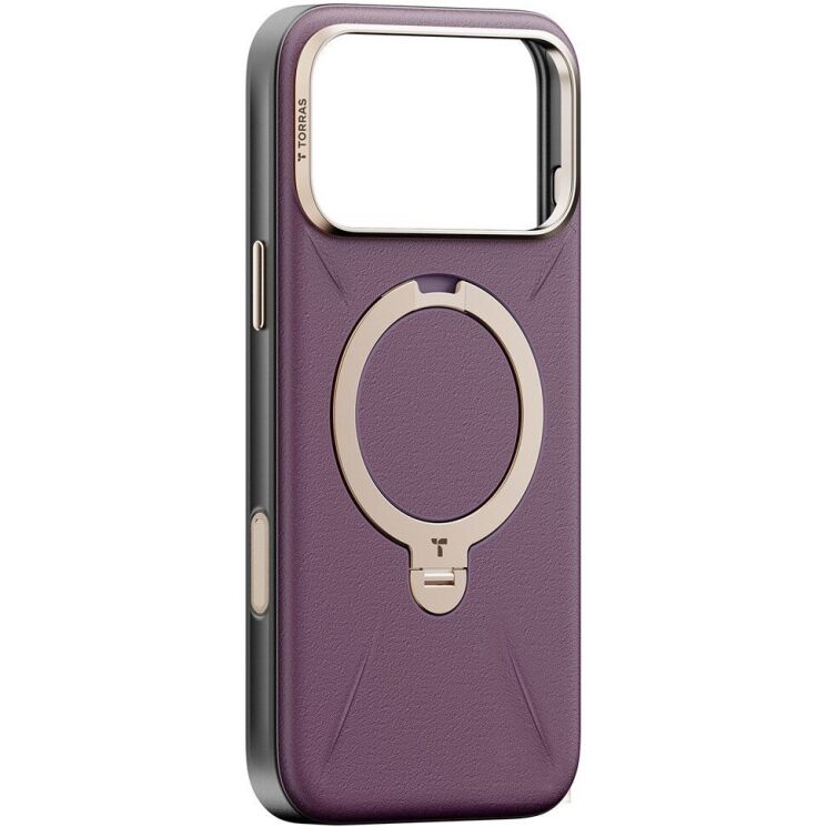 Захисний чохол TORRAS Ostand Q3 VegSkin (with MagSafe) для Apple iPhone 18 Pro - Purple: фото 1 з 1