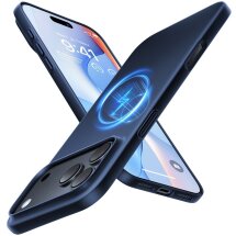 Защитный чехол TORRAS Slimfit (with MagSafe) для Apple iPhone 18 Pro Max - Navy Blue: фото 1 из 8