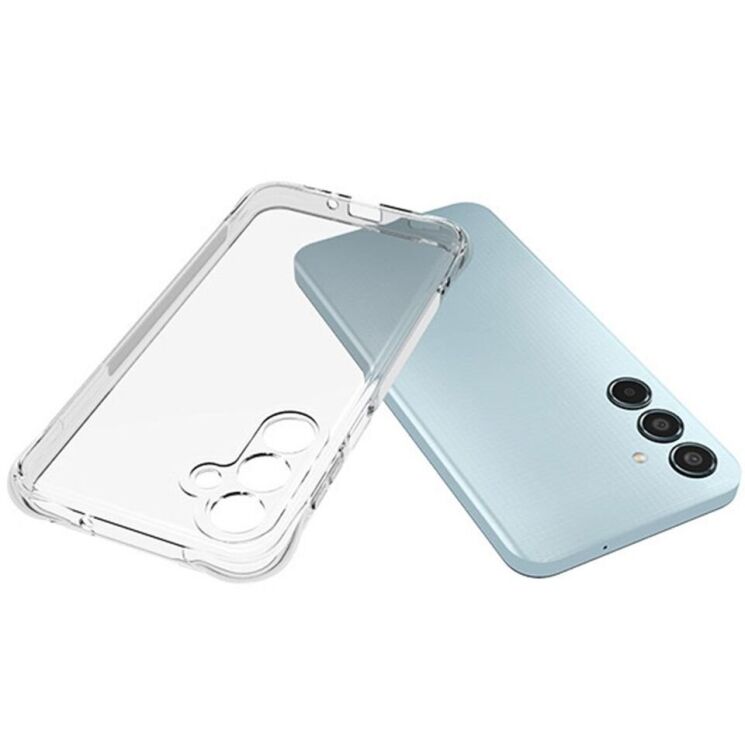 Захисний чохол UniCase AirBag для Samsung Galaxy M35 (M356) - Transparent: фото 4 з 5