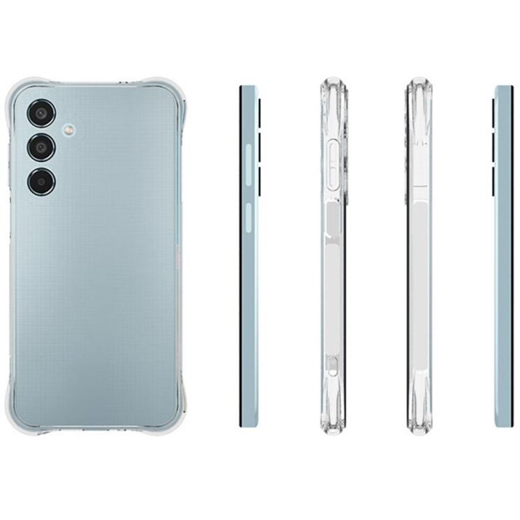 Захисний чохол UniCase AirBag для Samsung Galaxy M35 (M356) - Transparent: фото 5 з 5