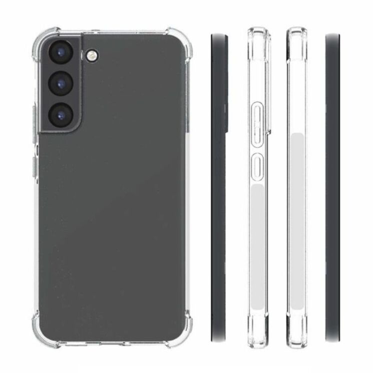 Захисний чохол UniCase AirBag для Samsung Galaxy S22 Plus - Transparent: фото 5 з 5