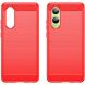 Защитный чехол UniCase Carbon для OnePlus Nord CE 4 Lite - Red (382312R). Фото 2 из 8