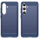 Защитный чехол UniCase Carbon для Samsung Galaxy S24 (S921) / Galaxy S25 (S931) - Blue (343517L). Фото 2 из 8
