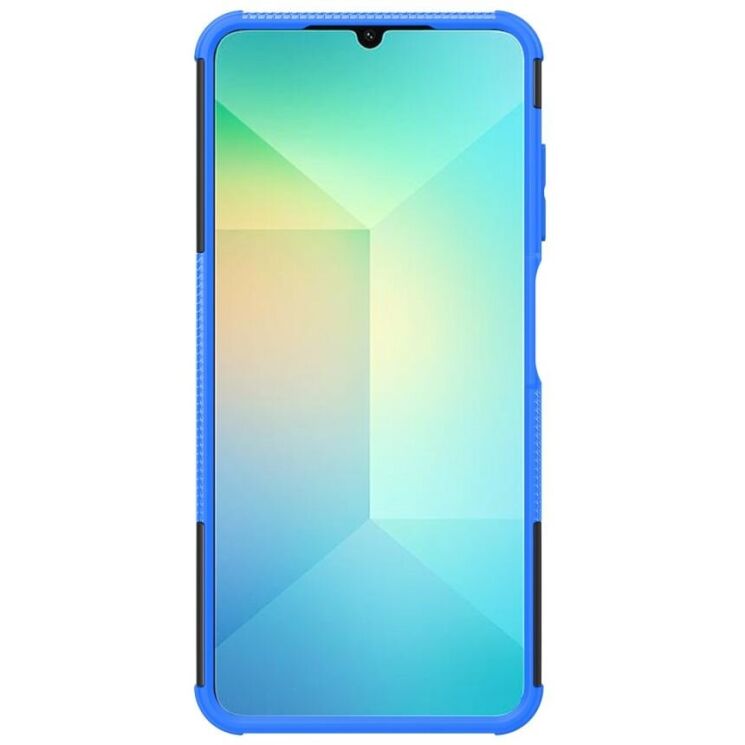 Защитный чехол UniCase Hybrid X для Samsung Galaxy A06 (A065) - Blue: фото 6 из 17