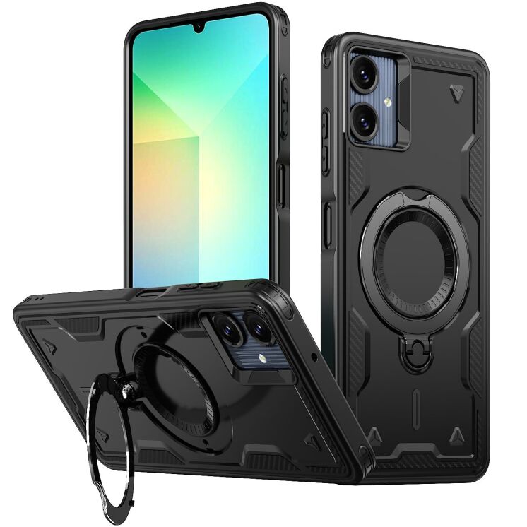 Защитный чехол UniCase Lander Armor для Samsung Galaxy A07 (A075) - Black: фото 1 из 6