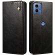 Захисний чохол UniCase Leather Wallet для Motorola Moto G24 / G04 / G04s / E14 - Black (347841B)