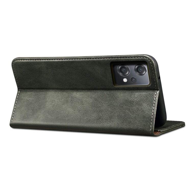 Чехол-книжка с кармашками UniCase Leather Wallet для OnePlus Nord CE 2 Lite - Green: фото 6 из 18