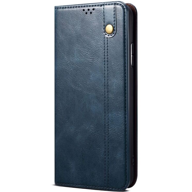 Защитный чехол UniCase Leather Wallet для Samsung Galaxy A26 (A266) - Blue: фото 5 из 7