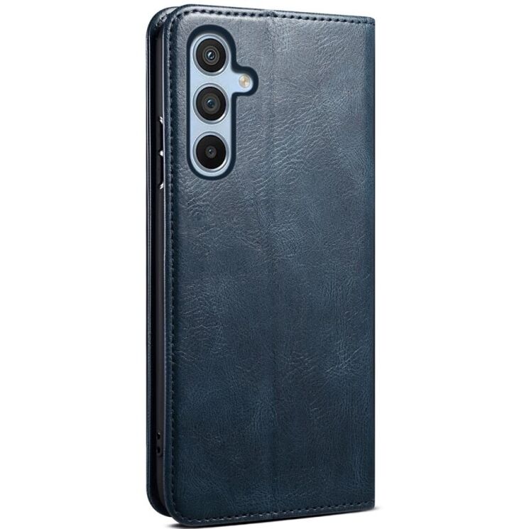 Защитный чехол UniCase Leather Wallet для Samsung Galaxy A26 (A266) - Blue: фото 6 из 7