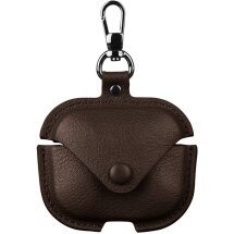 Защитный чехол UniCase Retro Cover для Xiaomi Redmi Buds 5 - Dark Brown: фото 1 из 6