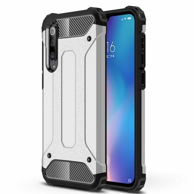 Защитный чехол UniCase Rugged Guard для Xiaomi Mi 9 SE - Silver: фото 1 из 1