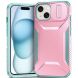 Защитный чехол UniCase Shuttle Guard для Apple iPhone 15 - Pink (371517P). Фото 1 из 7