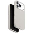 Защитный чехол UNIQ Lino Hybrid Silicone Case MagClick для iPhone 17 Pro (UNIQ-IP6.3P(2025)-LINOMMGRY) - Light Grey (422722LH)