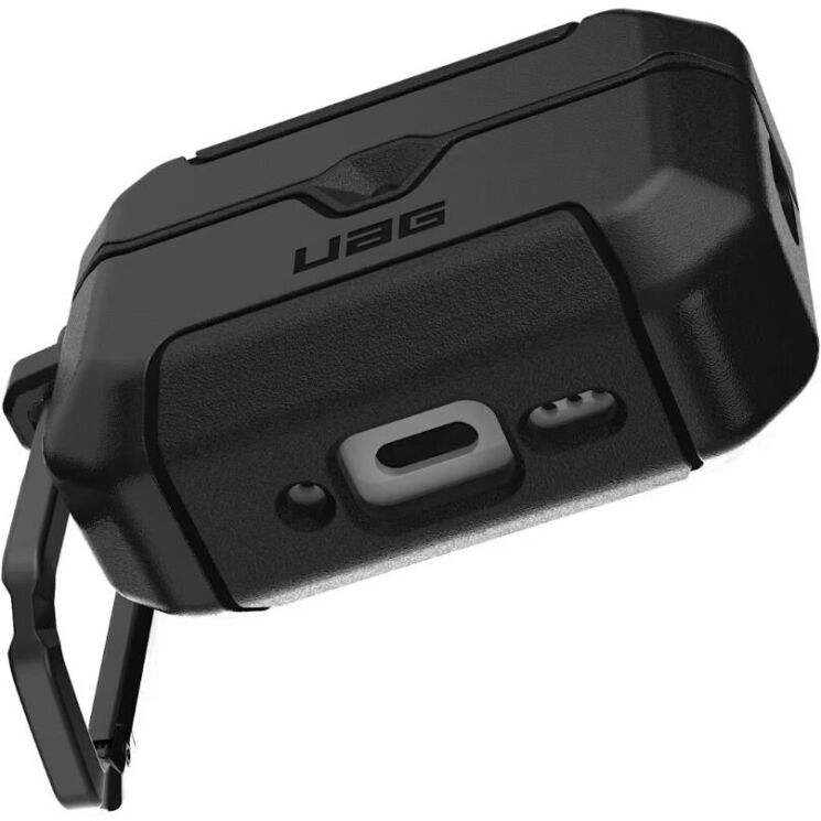 Захисний чохол URBAN ARMOR GEAR Scout (FH) для AirPods Pro 3 (104133114040) - Black: фото 6 з 10